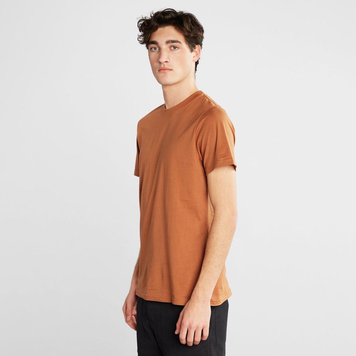 T-shirt Stockholm Base Rawhide Brown