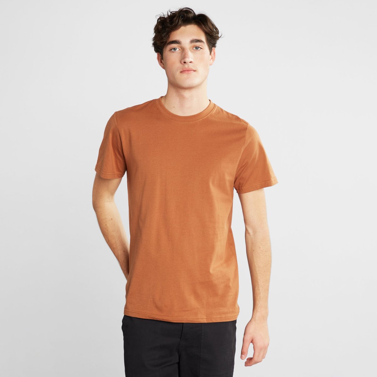 T-shirt Stockholm Base Rawhide Brown