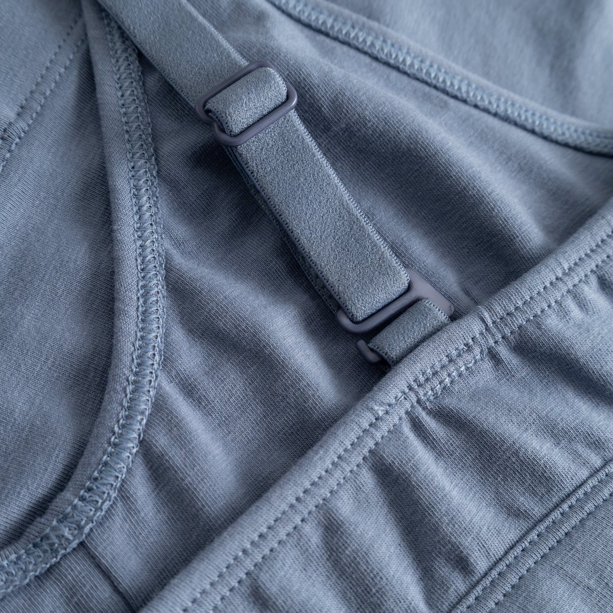 Soft Bra Junsele Steel Blue