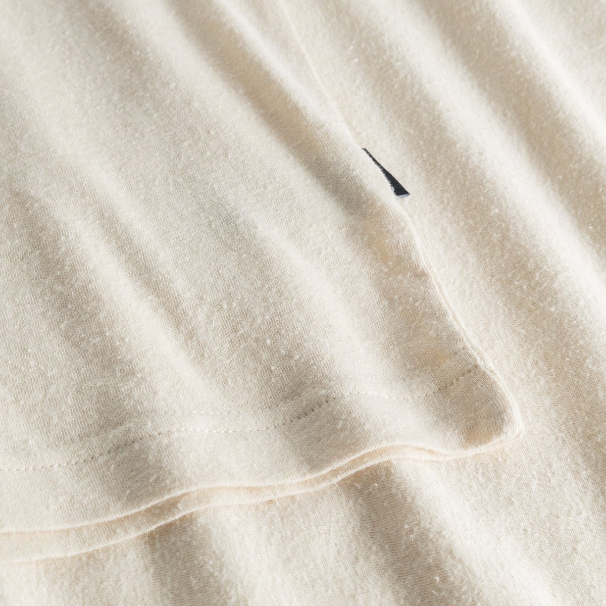 T-shirt Gustavsberg Hemp Vanilla White