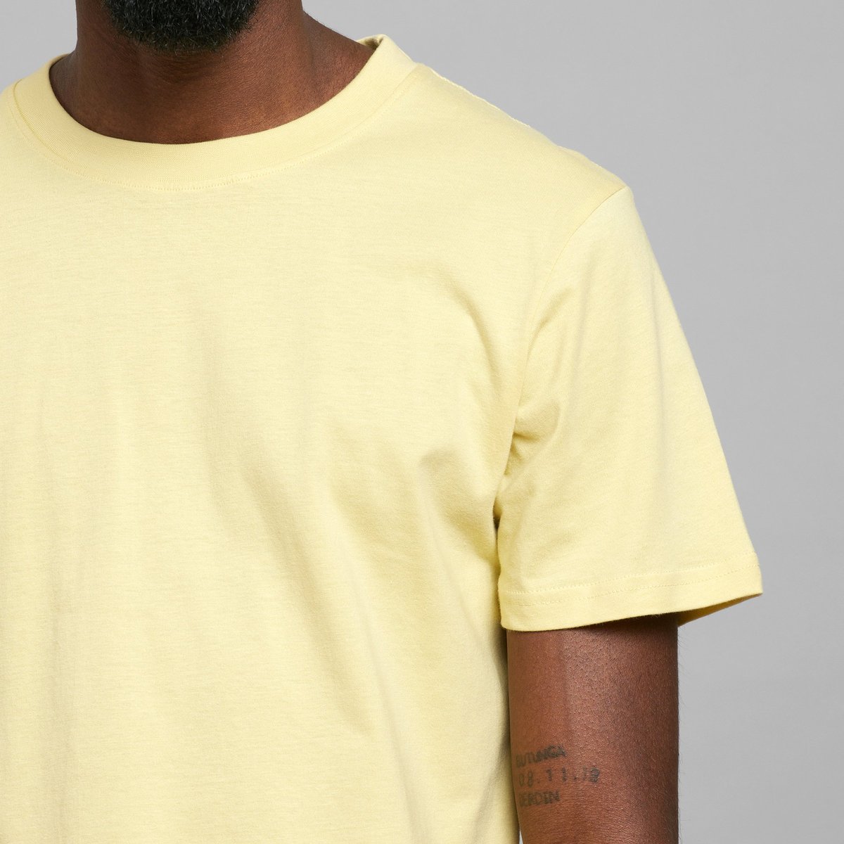T-shirt Stockholm Base Dusty Yellow