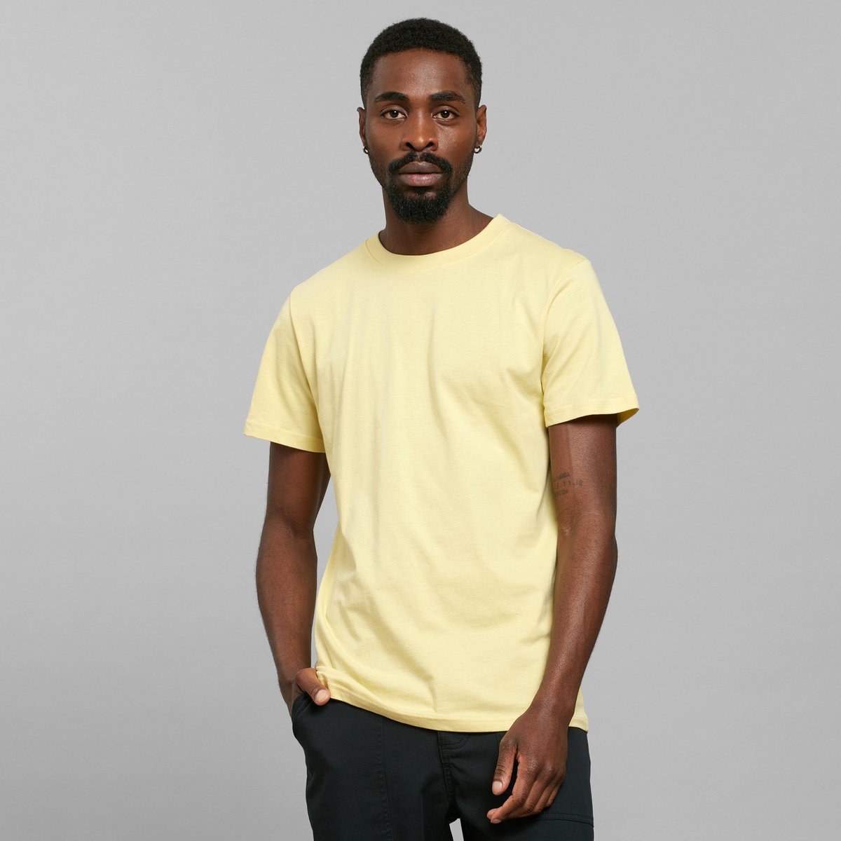 T-shirt Stockholm Base Dusty Yellow
