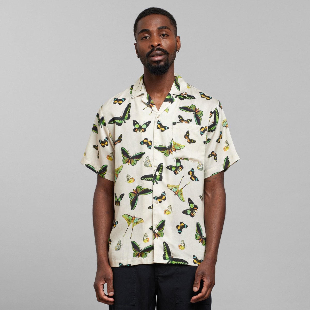 Shirt Marstrand Butterfly Oat White