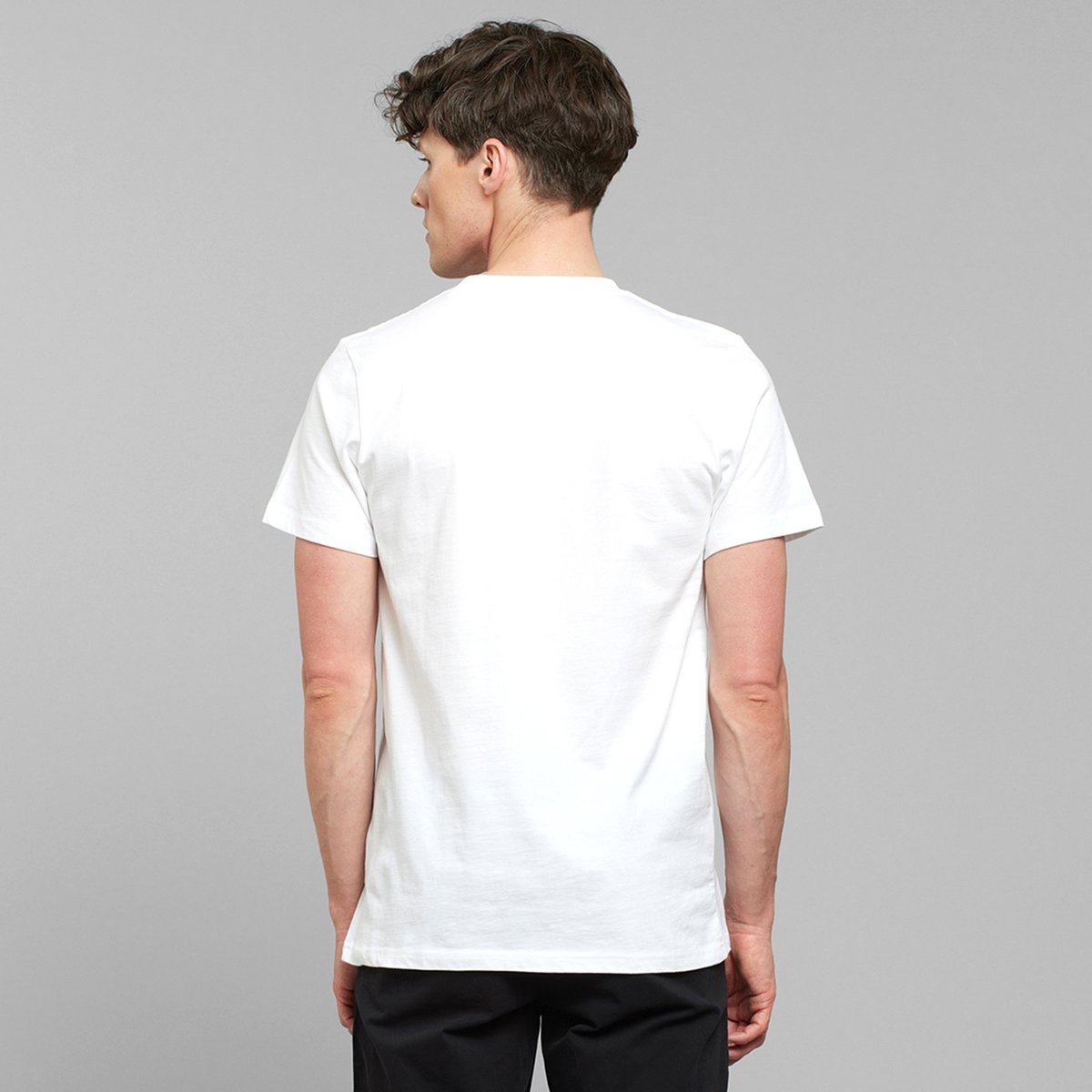 T-shirt Stockholm Boiling Coffee White