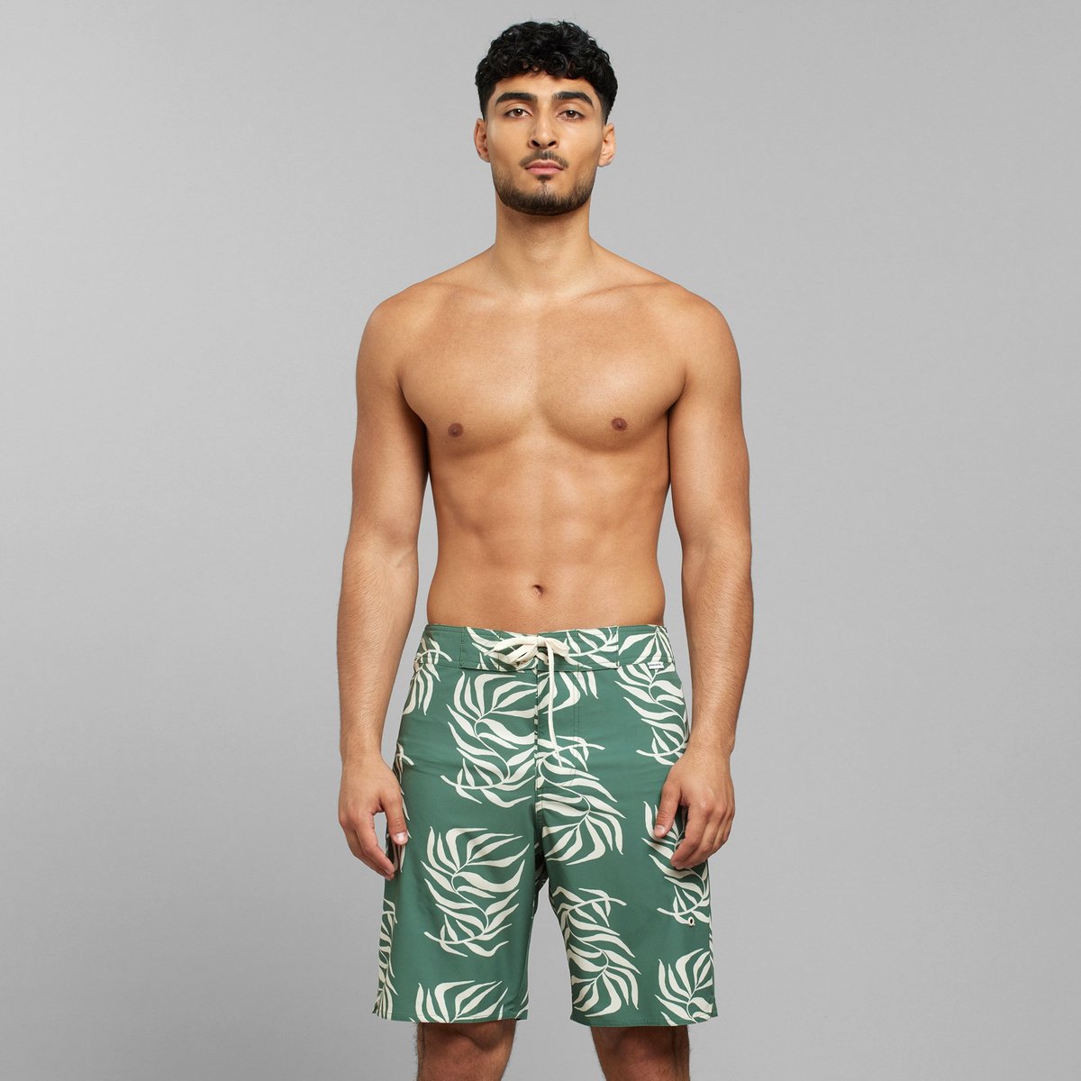 Board Shorts Toroe Big Leaf Duck Green