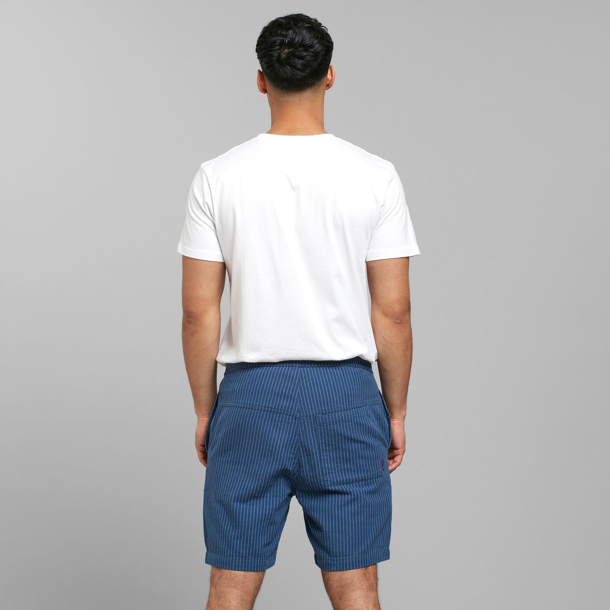 Shorts Vejle Work Stripe Dark Blue