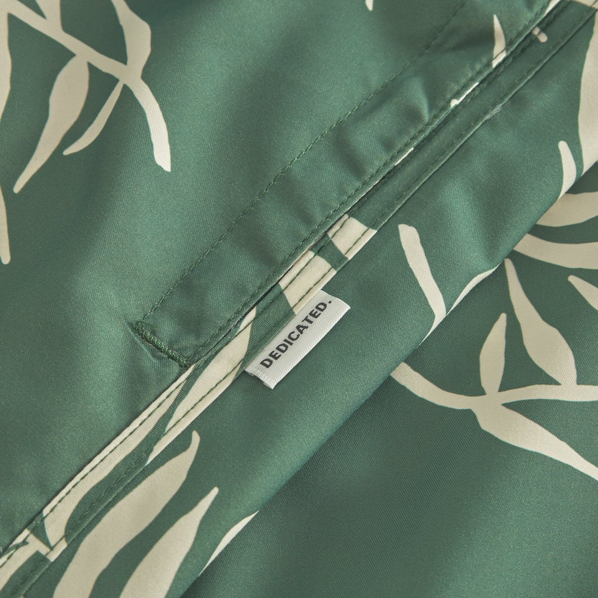 Swim Shorts Sandhamn Big Leaf Duck Green