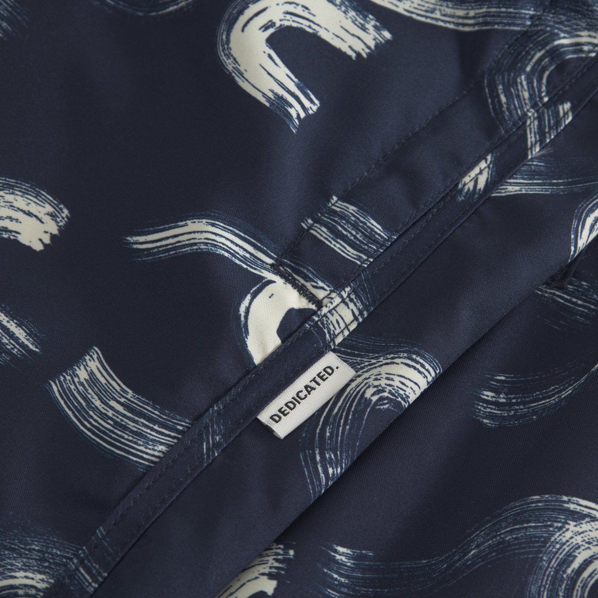 Swim Shorts Sandhamn Brushed Waves Navy