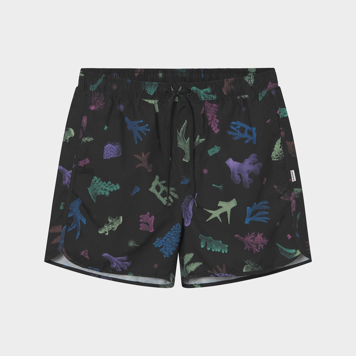 Swim Shorts Sandhamn Coral Gems Black