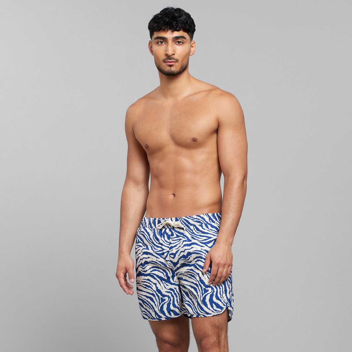 Swim Shorts Sandhamn Zebra Blue