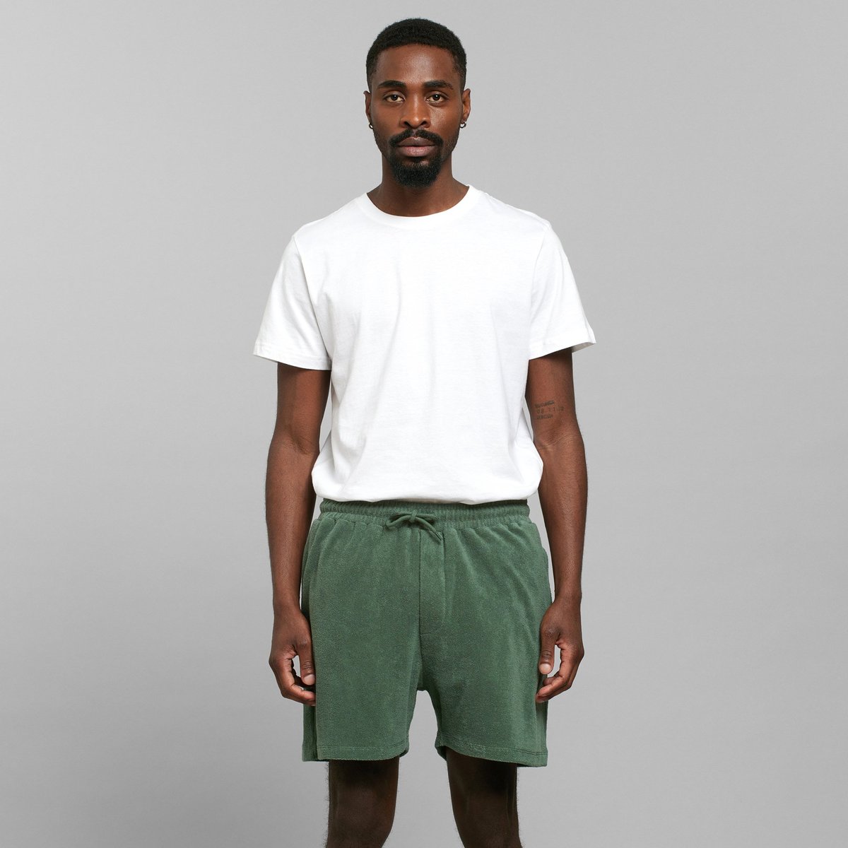 Terry Shorts Essingen Duck Green