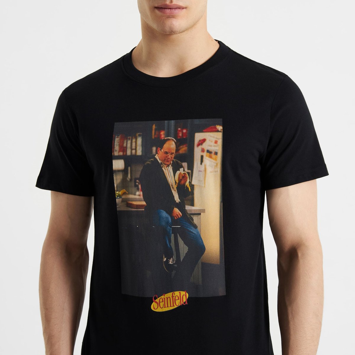 T-shirt Stockholm George Black