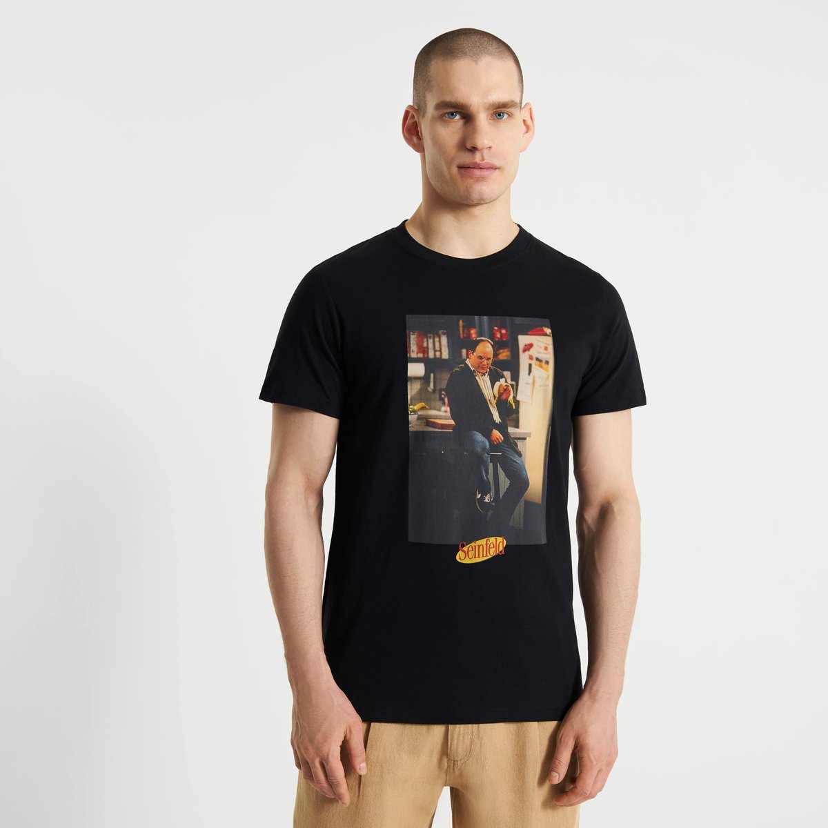 T-shirt Stockholm George Black