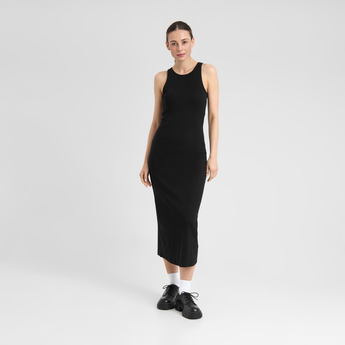 Rib Dress Motala Black