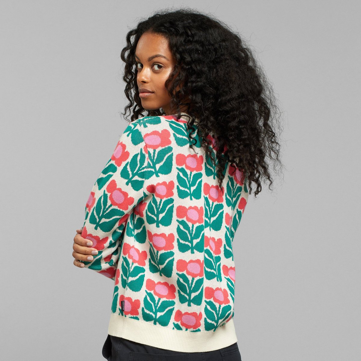 Sweater Arendal Liv Lee Flower Multi Color