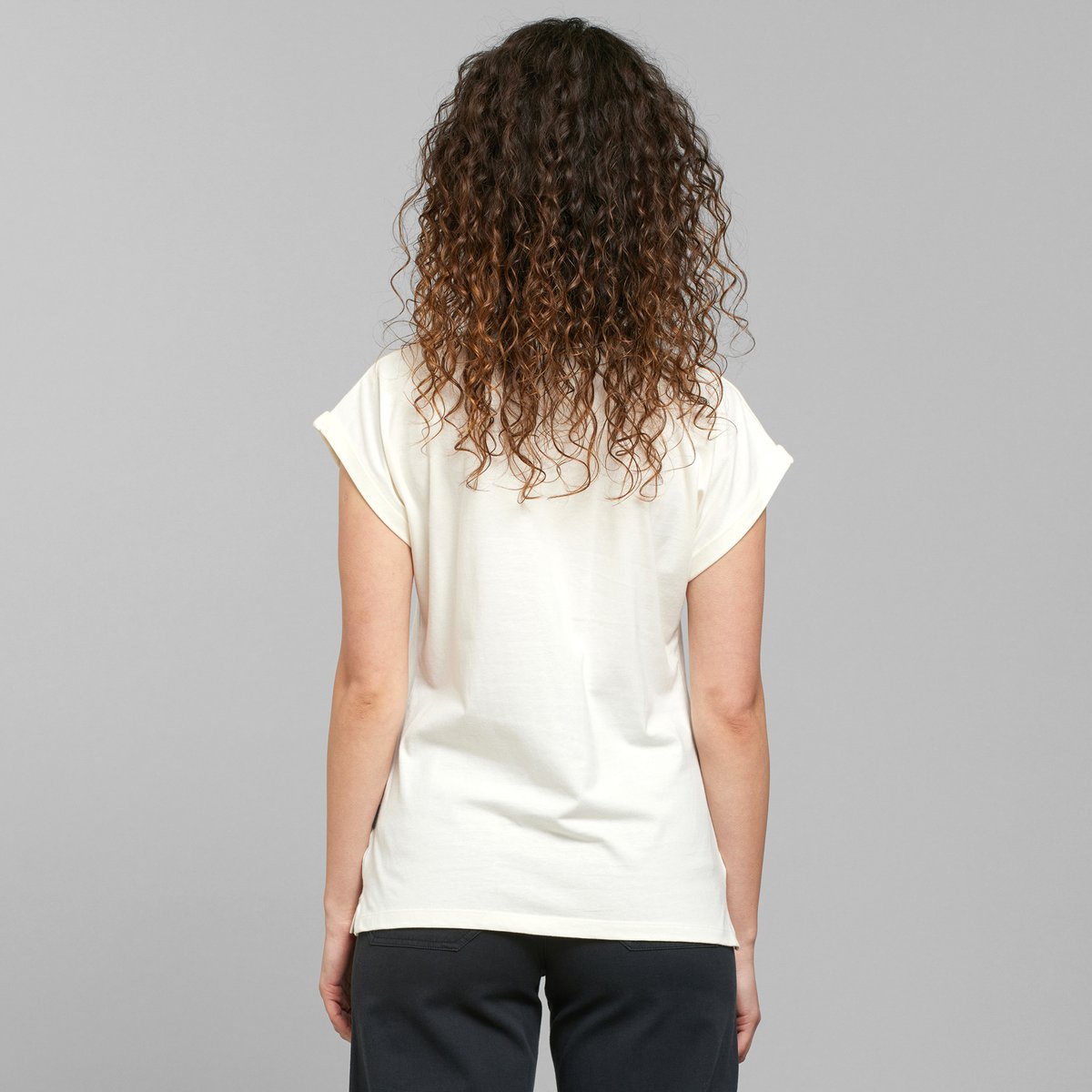 T-shirt Visby Dandelion Life Off-White