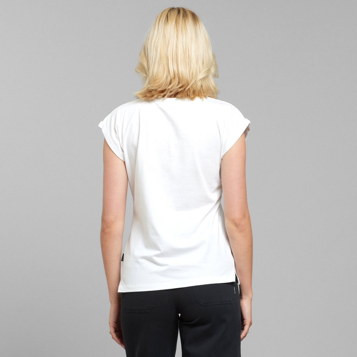 T-shirt Visby Flying Butterflies White