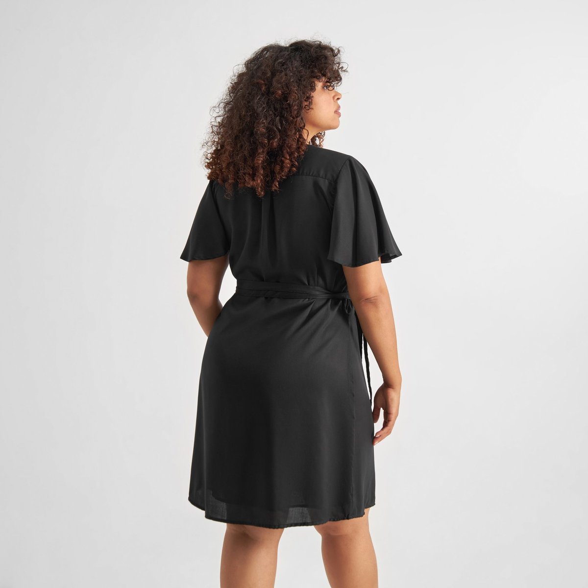 Wrap Dress Kungshamn Black