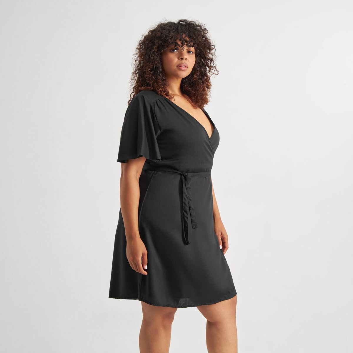 Wrap Dress Kungshamn Black