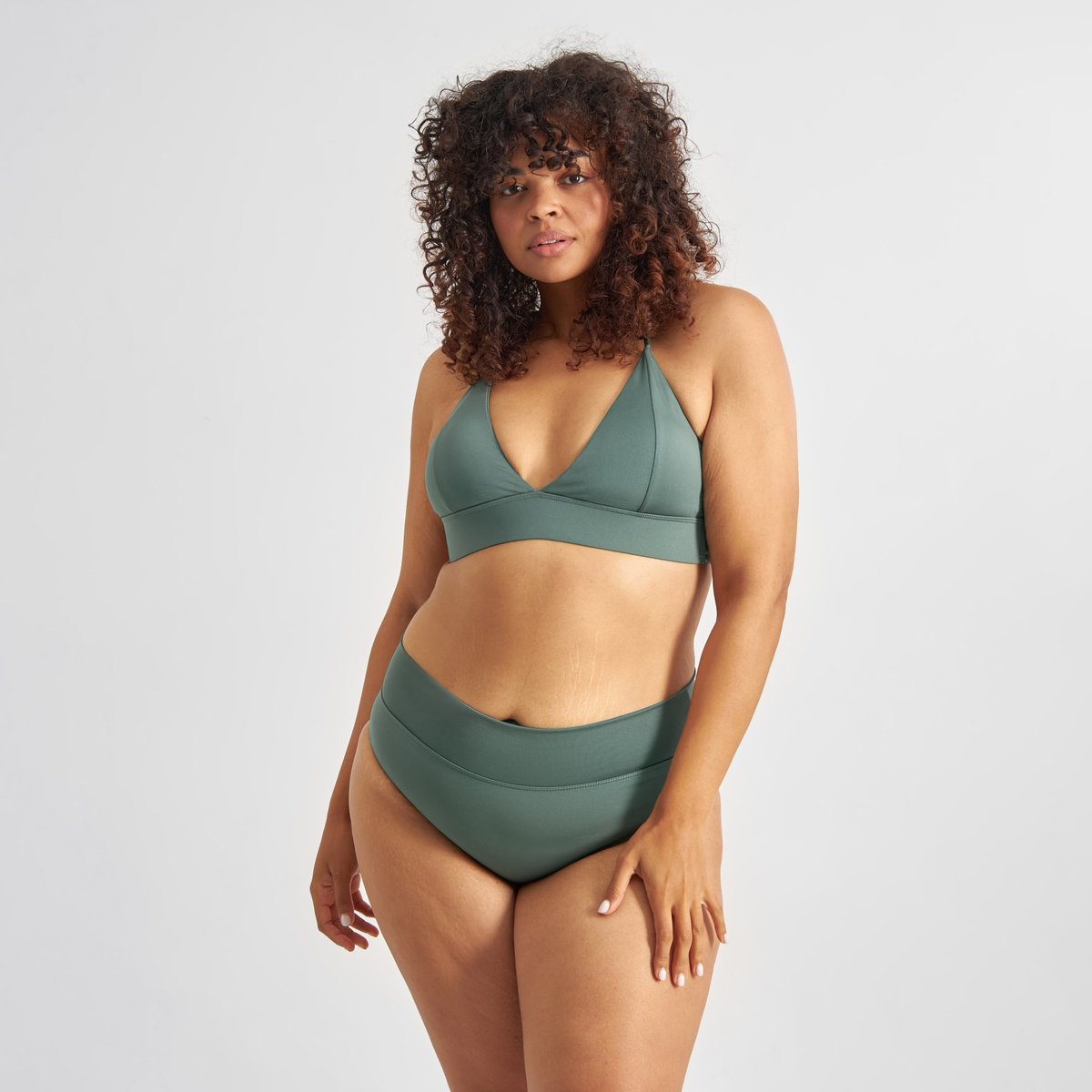 Bikini Top Alva Duck Green