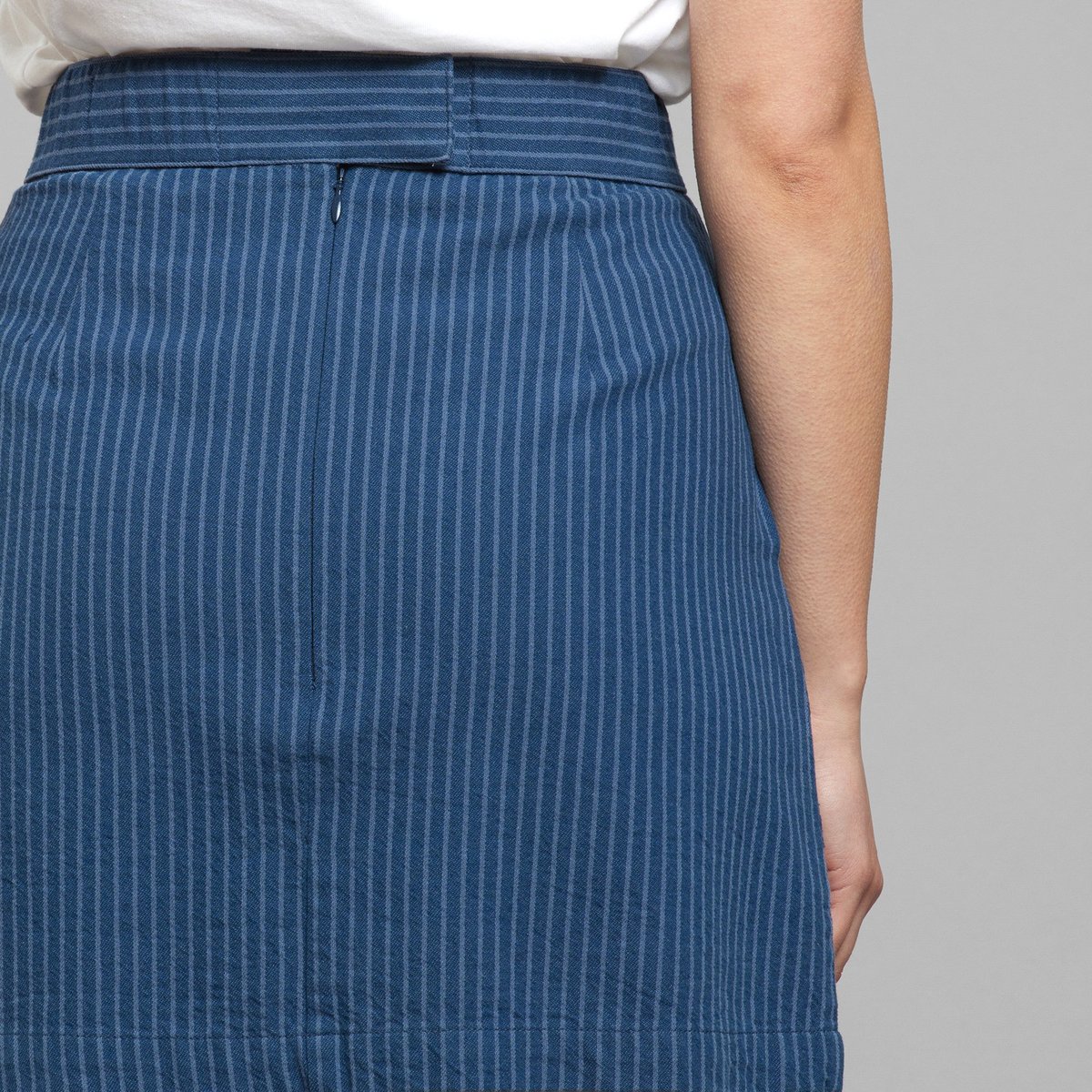 Skirt Majorna Work Stripe Dark Blue