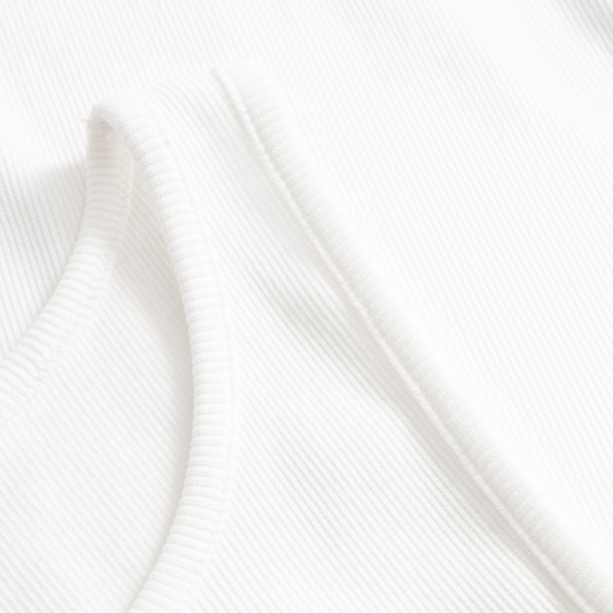 Rib Top Valdermarsvik White