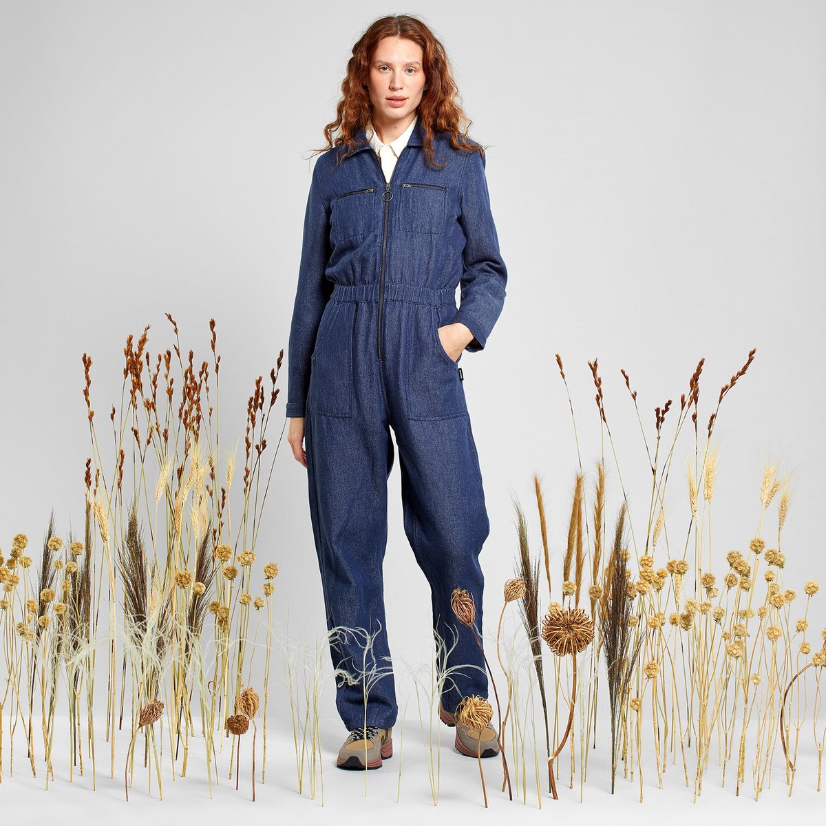 Overall Hultsfred Hemp Navy