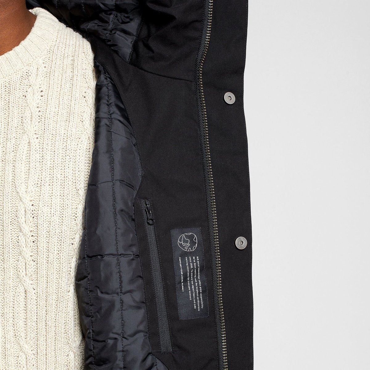 Parka Jacket Stavanger Black