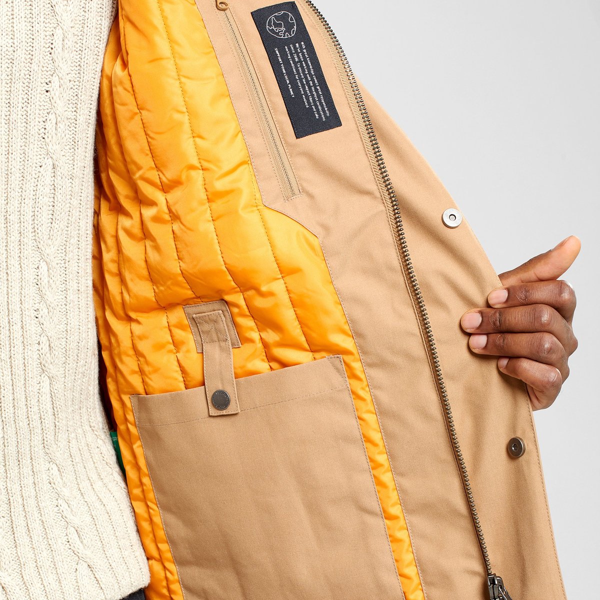 Parka Jacket Stavanger Tiger Brown