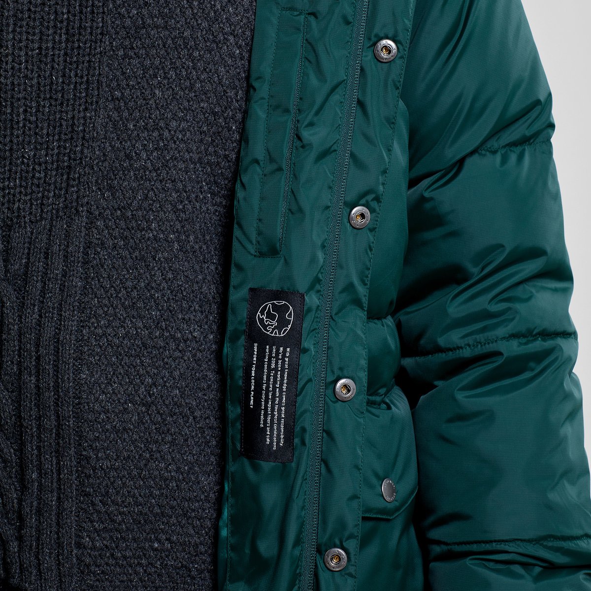 Puffer Jacket Haparanda Dark Green