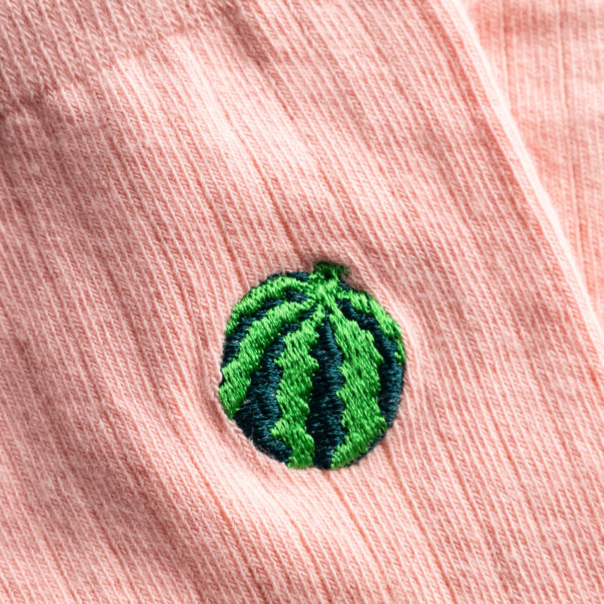 Rib Socks Knivsta Water Melon Silver Pink