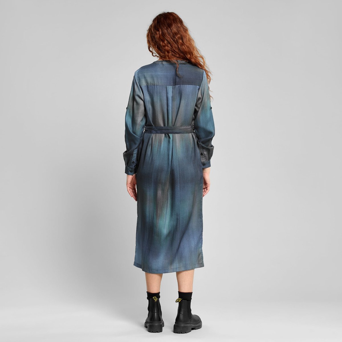 Shirt Dress Falsterbo Abstract Light Multi Color