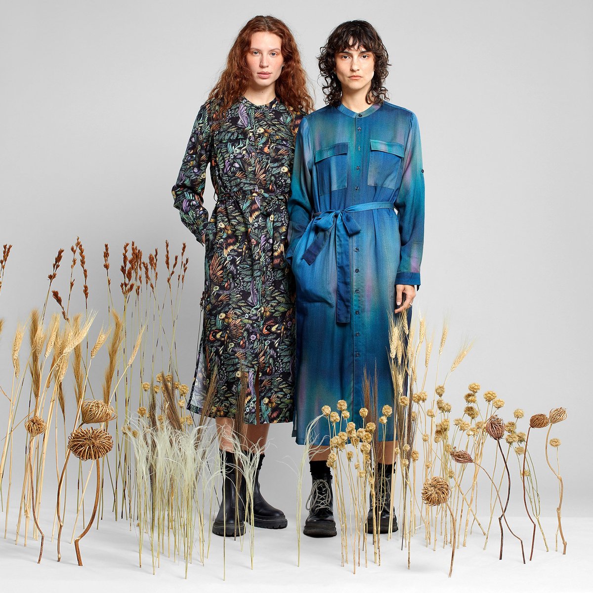 Shirt Dress Falsterbo The Birds Black