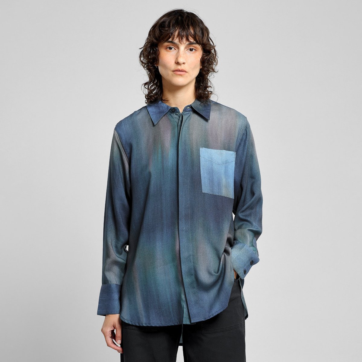Shirt Kosta Abstract Light Multi Color
