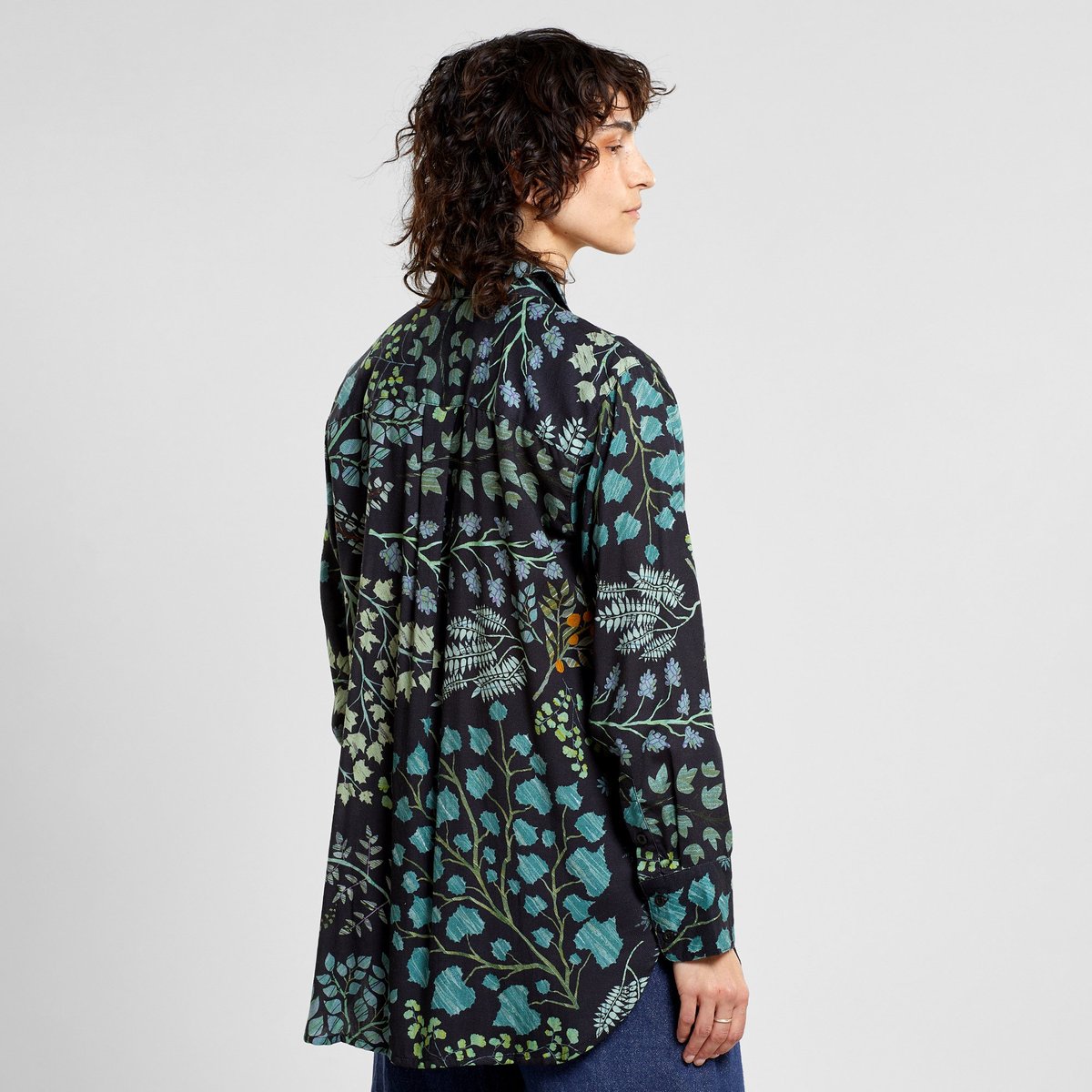 Shirt Kosta Botanical Quilt Black