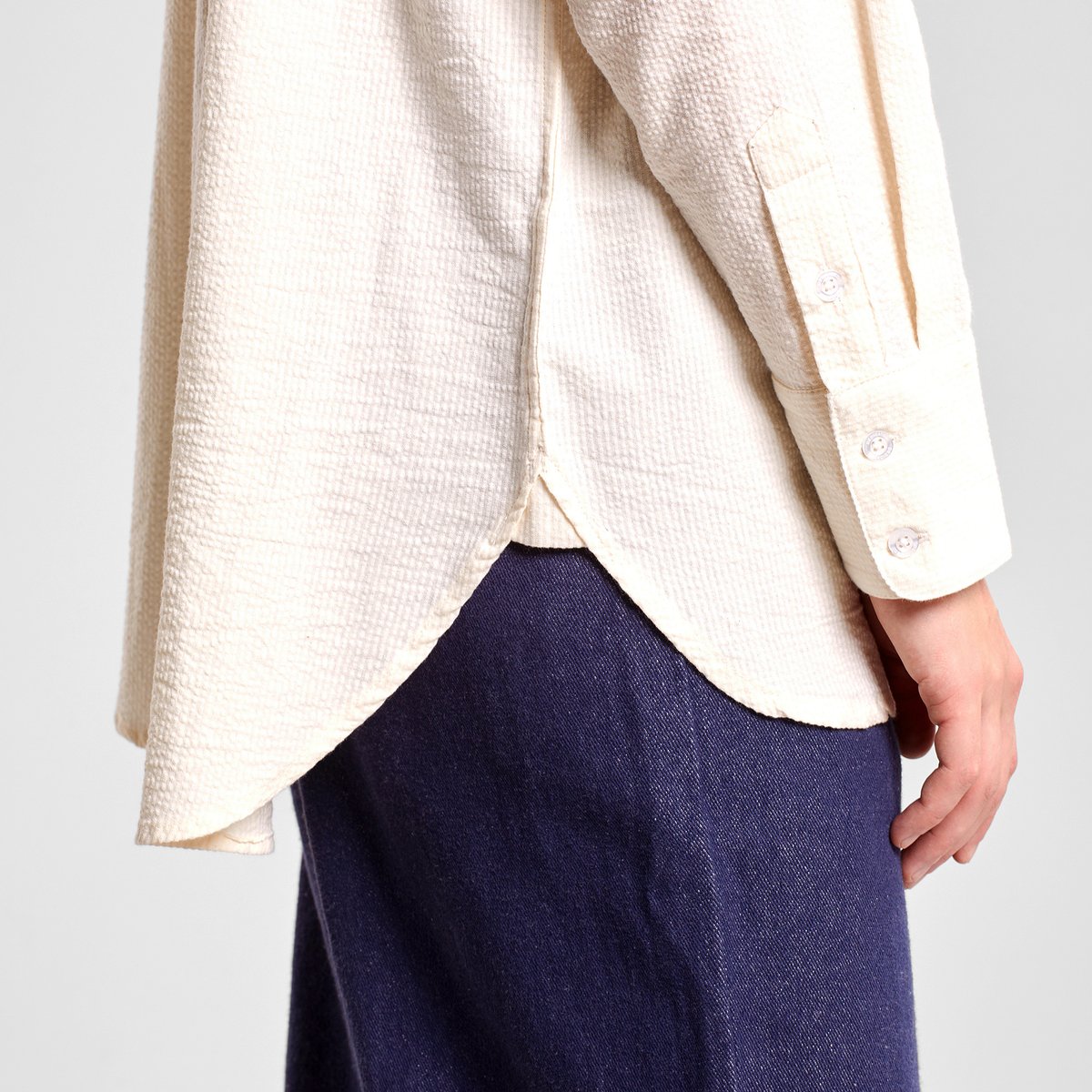 Shirt Kosta Seersucker Off-White