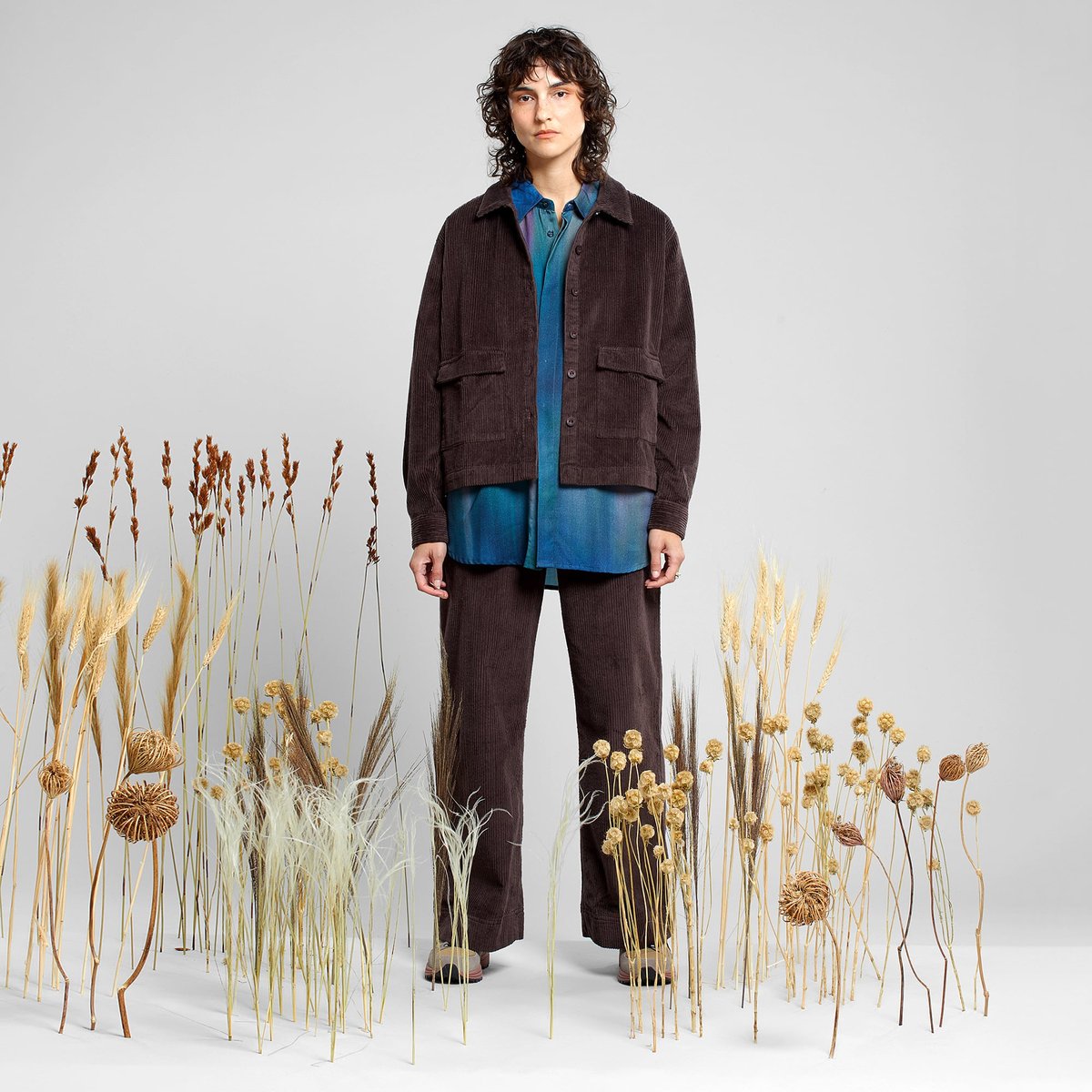 Shirt Lima Corduroy Coffee Brown