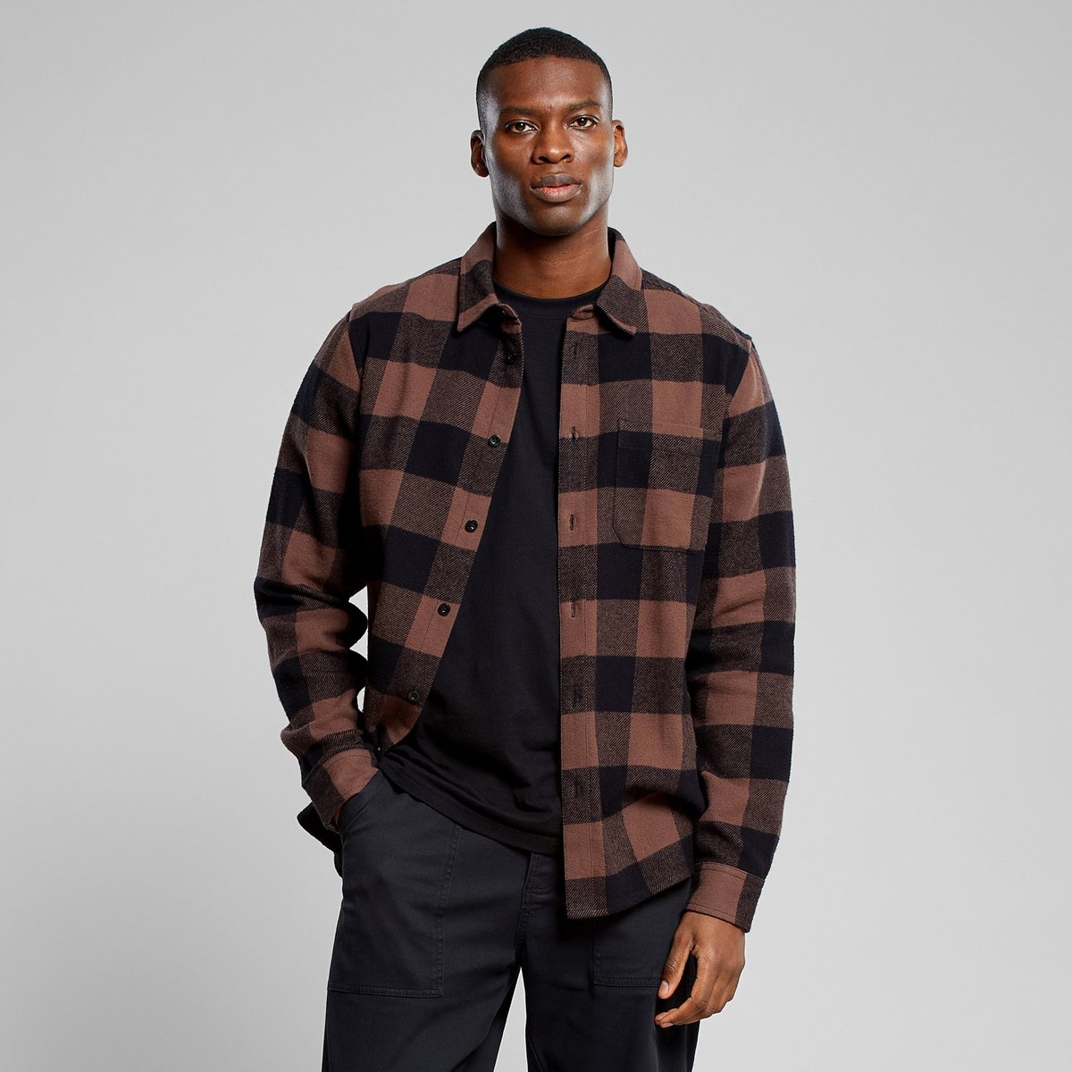 Shirt Rute Buffalo Bag Brown