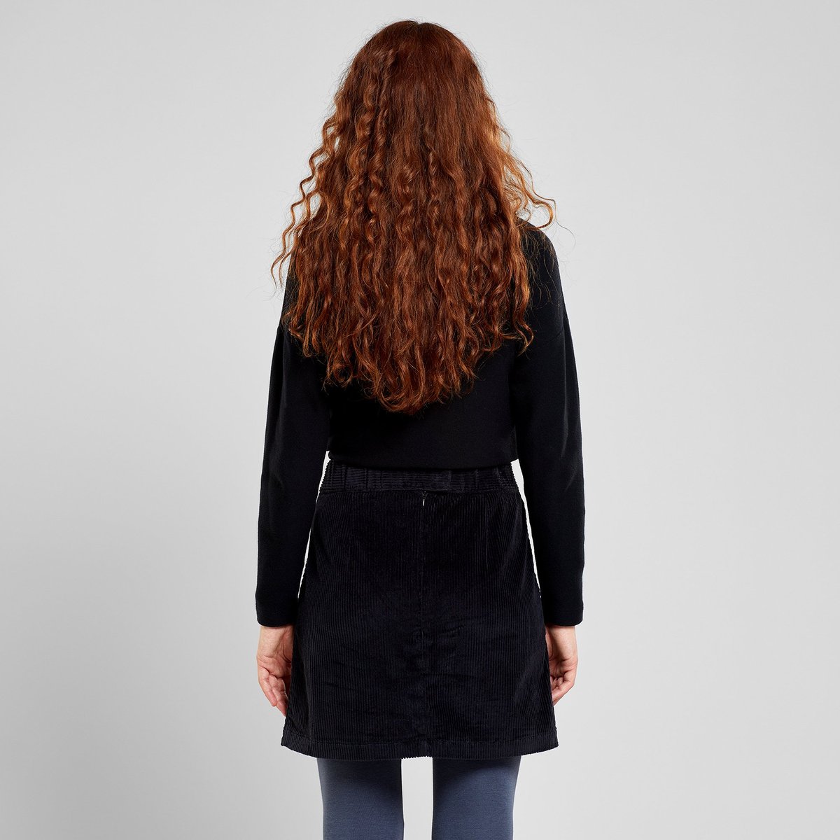 Skirt Majorna Corduroy Black