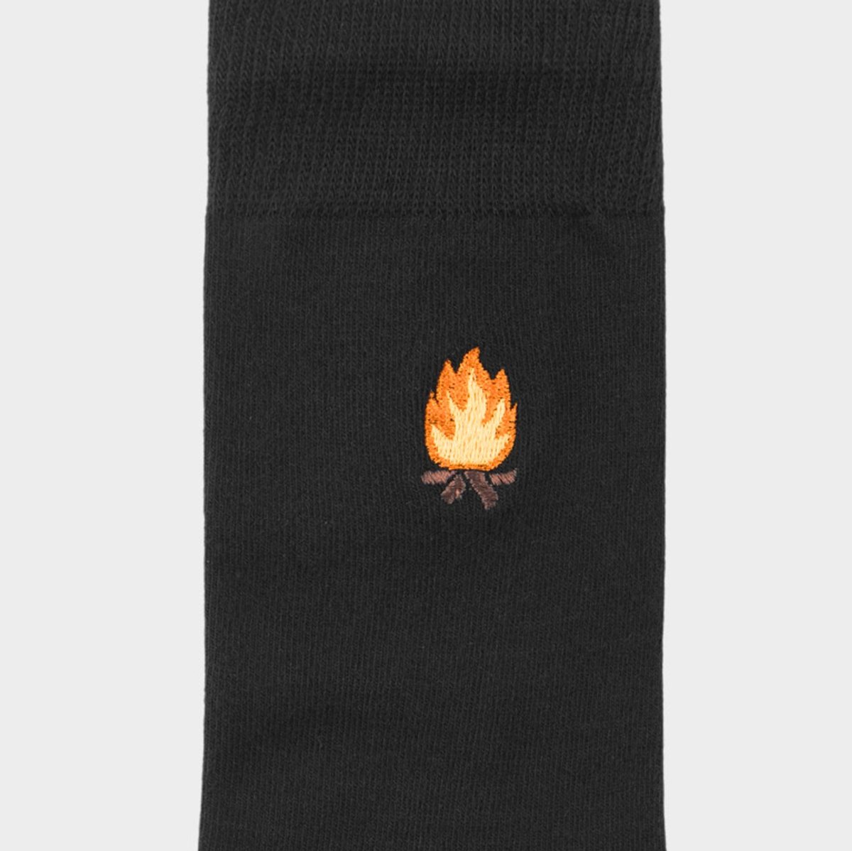 Socks Sigtuna Camp Fire Black