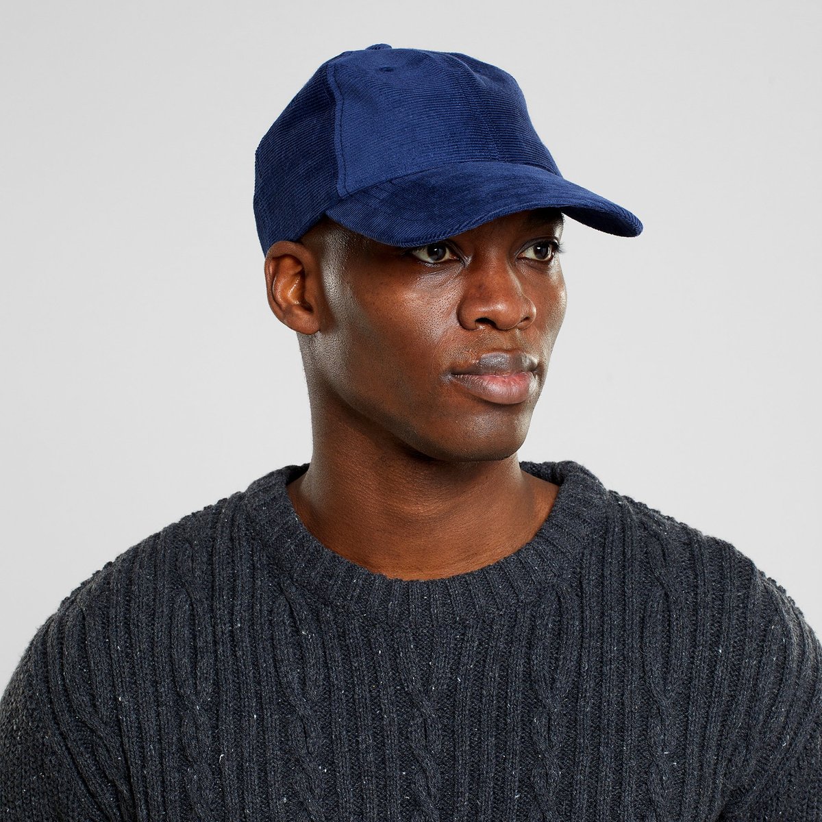 Soft Cap Slussen Corduroy Base Navy