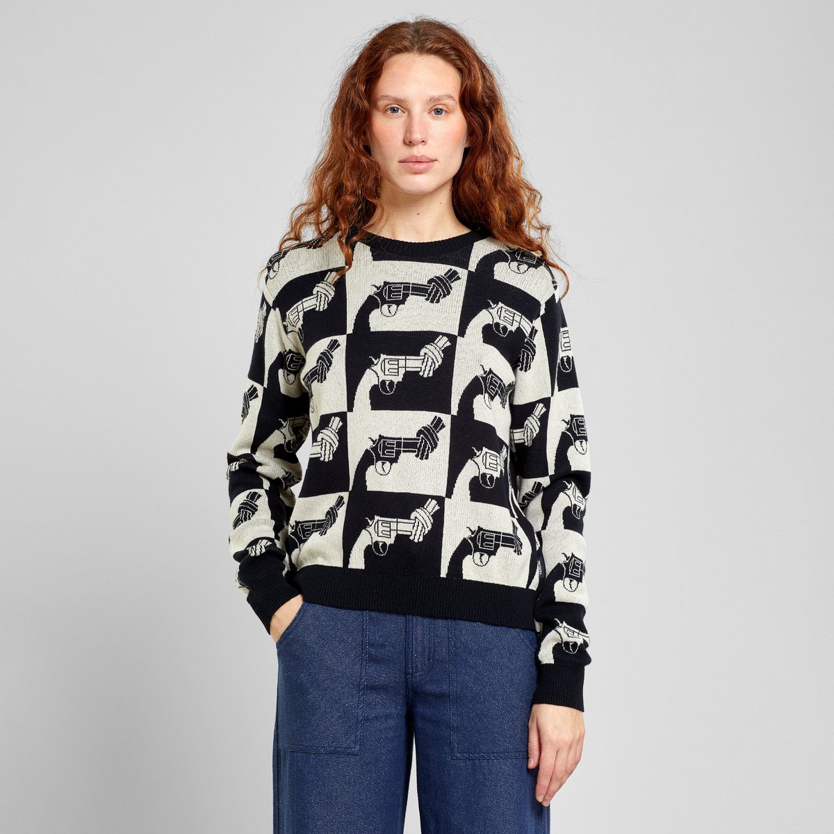 Sweater Arendal The Knotted Gun Black