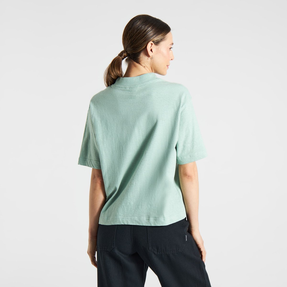 T-shirt Floda Granite Green