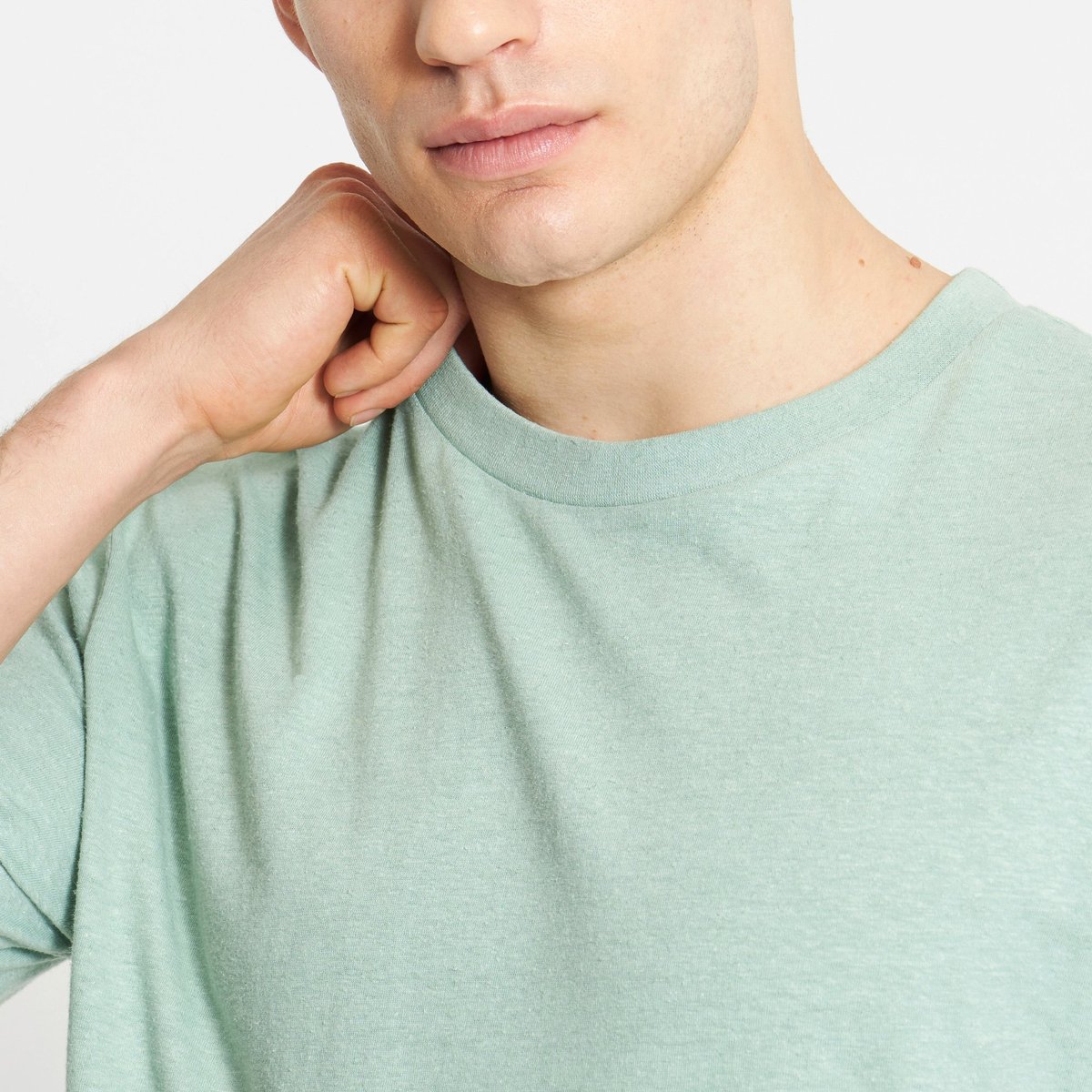 T-shirt Gustavsberg Hemp Granite Green