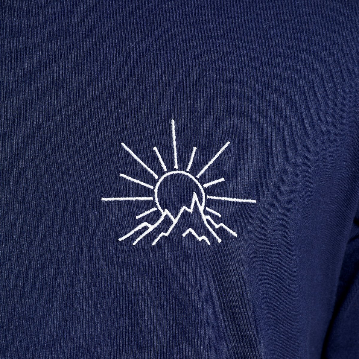 T-shirt Stockholm Line Mountain Emb Navy