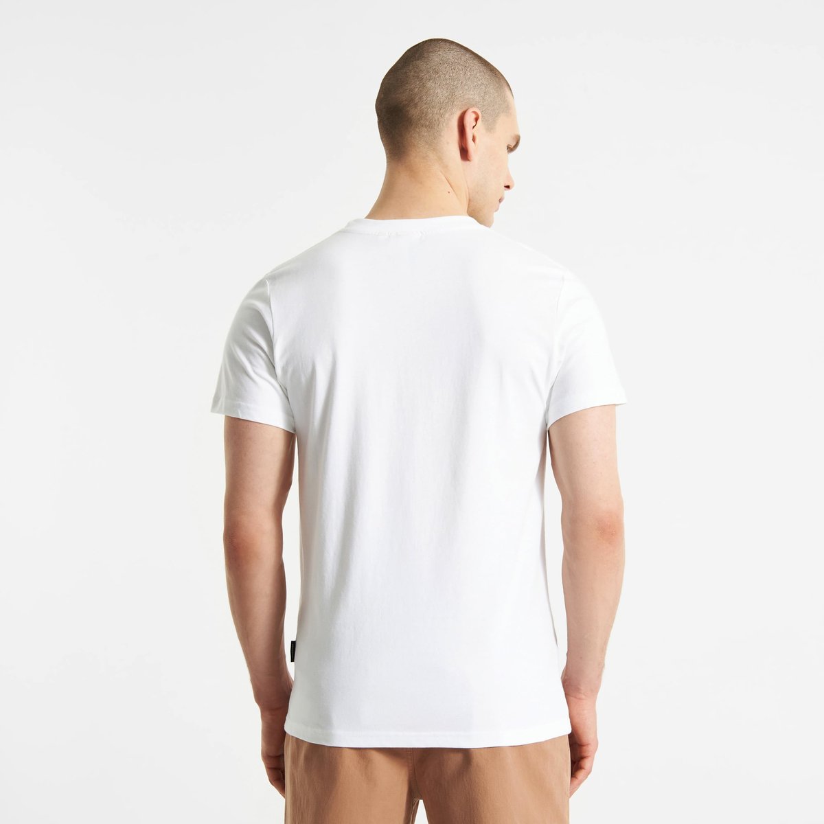 T-shirt Stockholm Mushroom Emb White