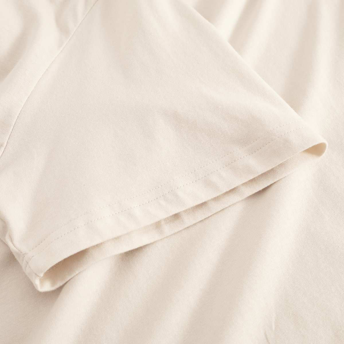 T-shirt Stockholm No Hands Oat White