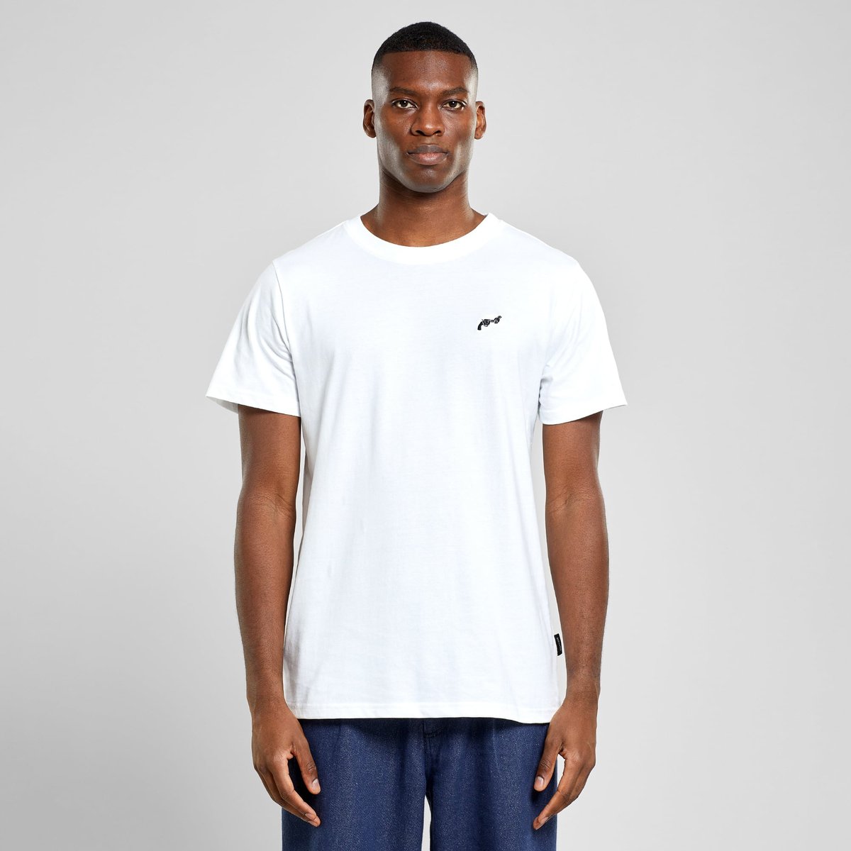 T-shirt Stockholm The Knotted Gun White