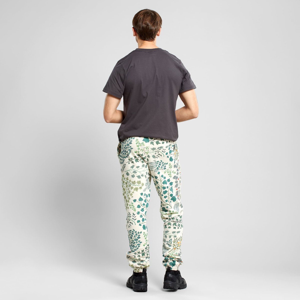 Sweatpants Tensta Botanical Quilt Oat White