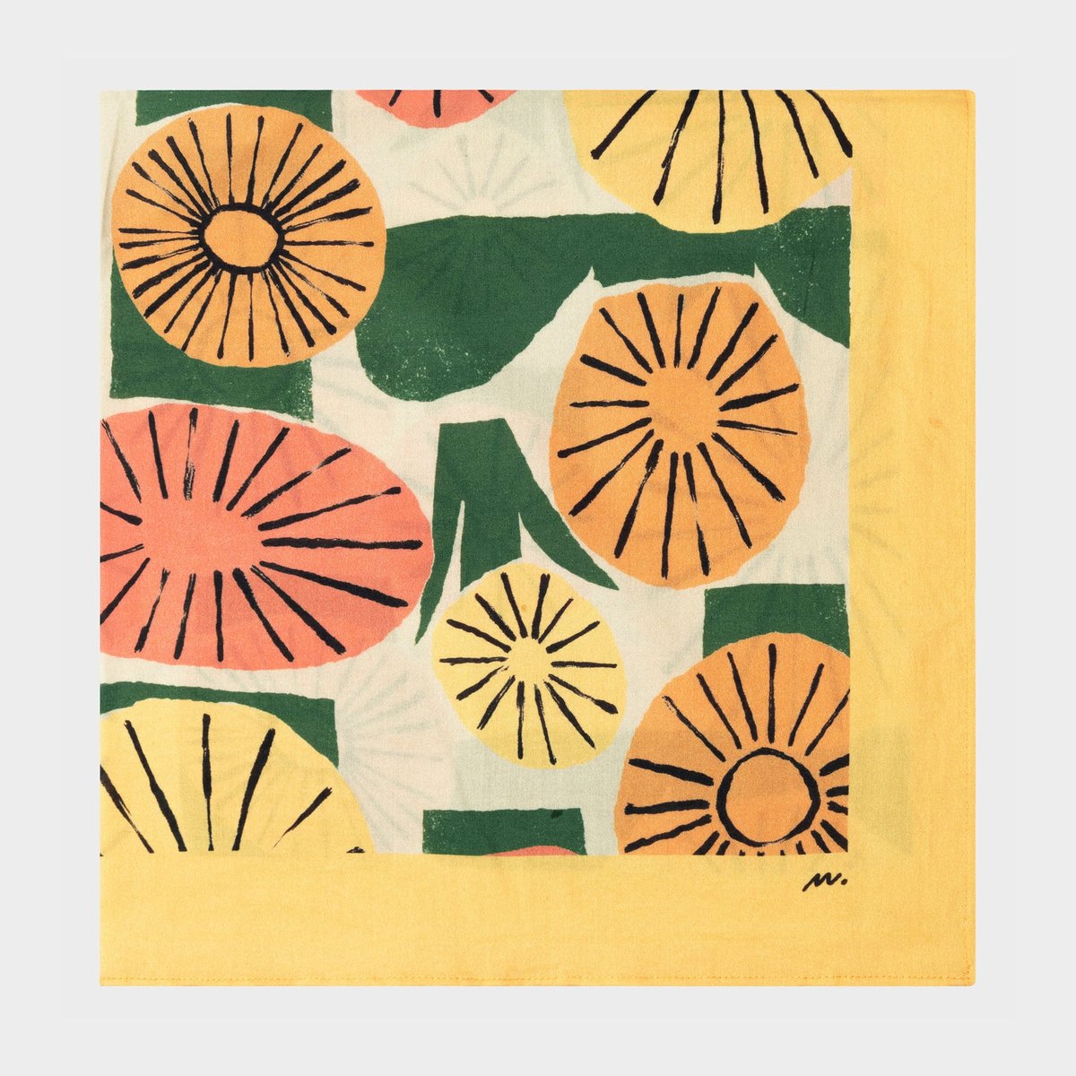 Scarf Kullavik Dandelions Multi Color